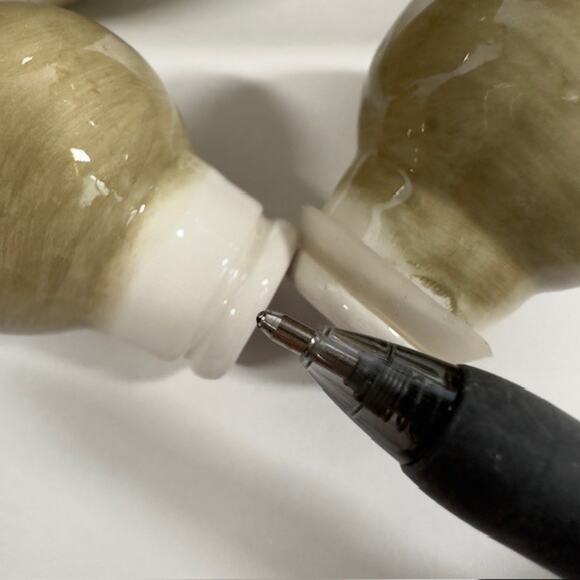 Tabletops Unlimited Bora Bora (2) Oil Or Vinegar Cruet and Stopper Palm Trees - Picture 13 of 16